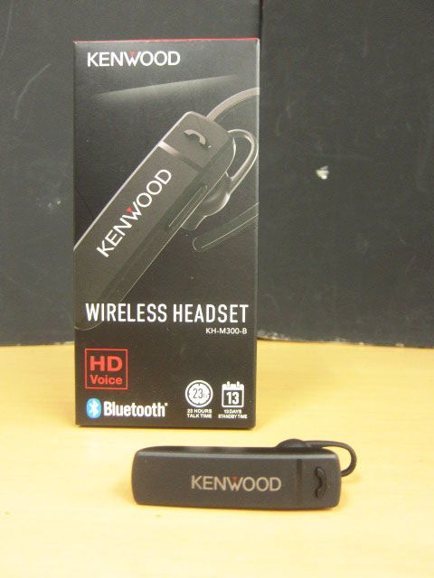 KENWOOD ケンウッド KH-M300-B ワイヤレスヘッドセット Bluetooth_画像1