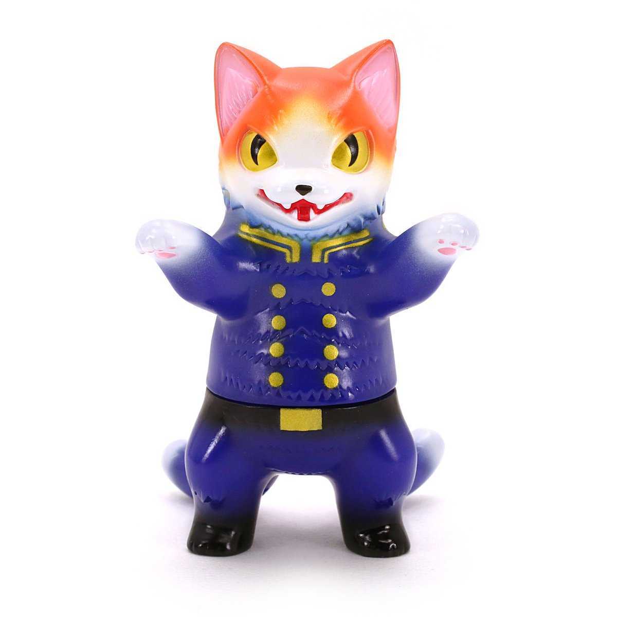 [宅急便送料無料　ソフビ フィギュア　化猫怪獣　ネゴラ　マリン　小夏屋　こなつ　popbox　横浜ロフト_画像2