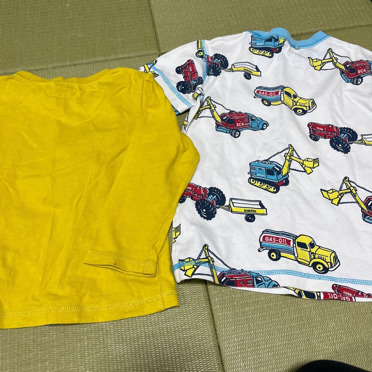 長袖Tシャツ　キッズ　男の子　100cm 3can4on