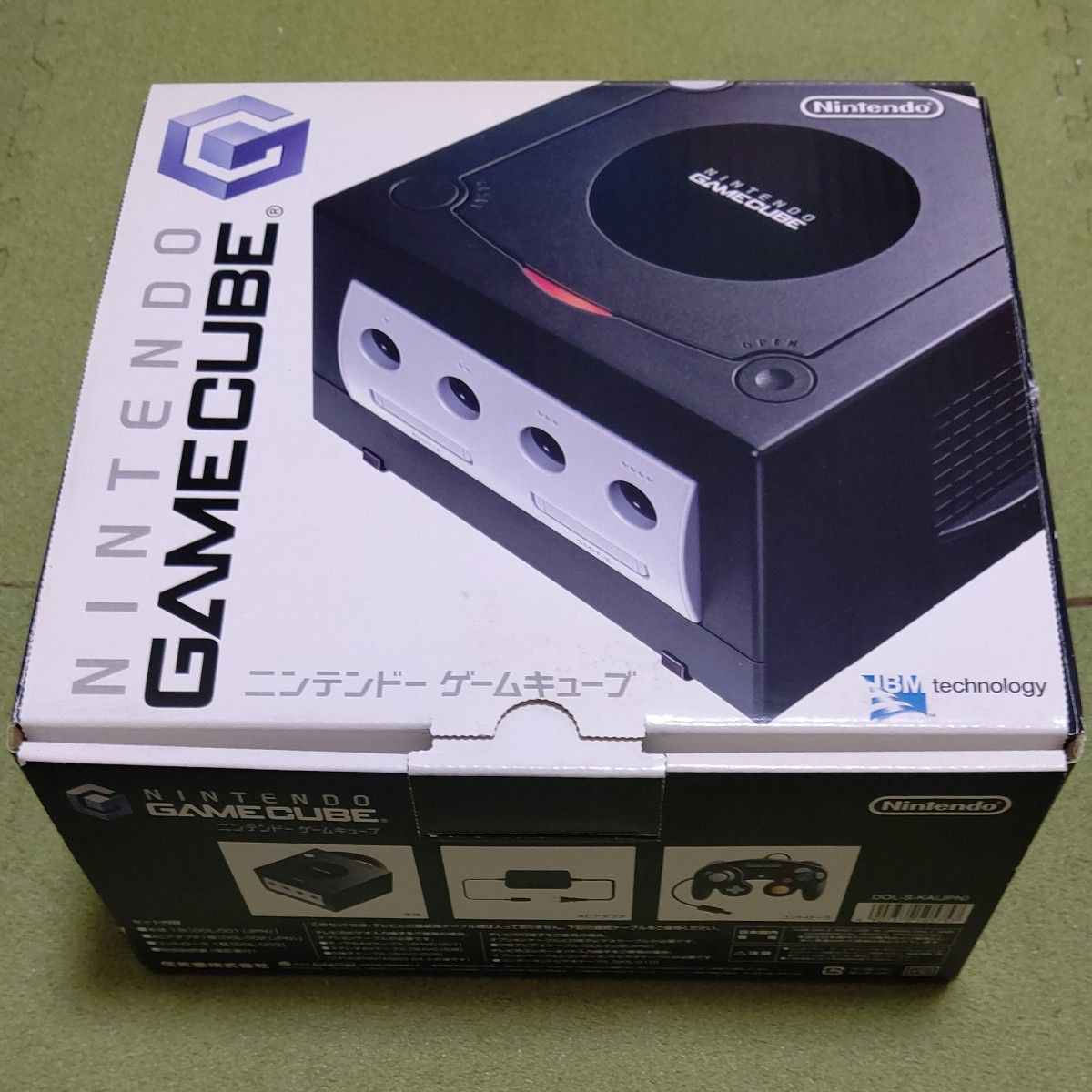 【動作確認済】ゲームキューブ　本体　ブラック　箱説付き　ニンテンドー　nintendo gamecube