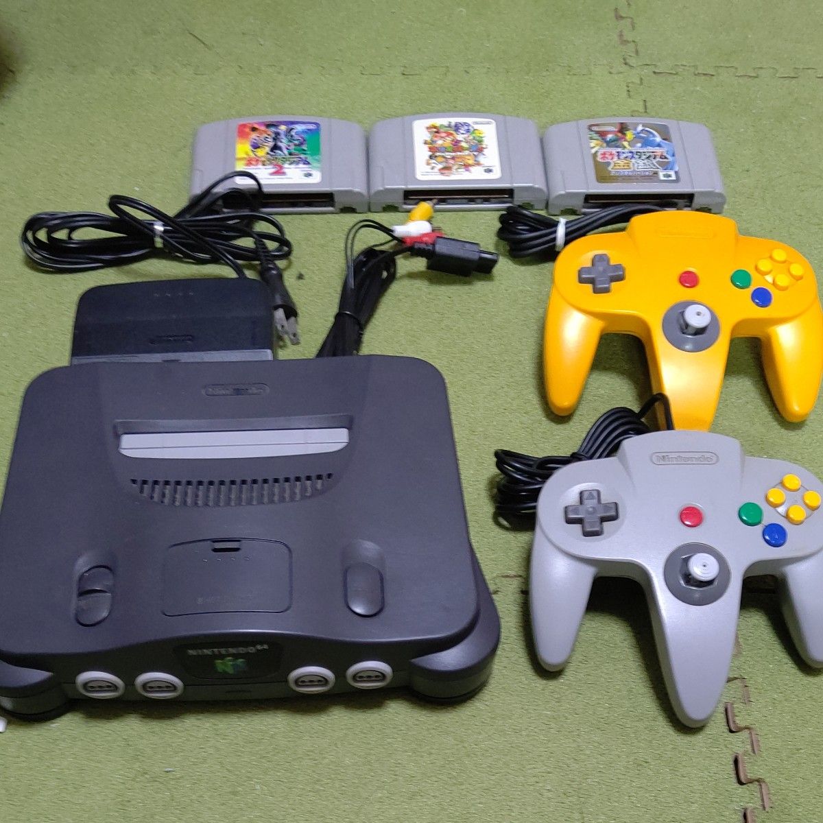 動作確認済】ニンテンドー64 本体 ソフト セット nintendo64 動作確認済】ニンテンドー64 本体 ソフト セット nintendo64