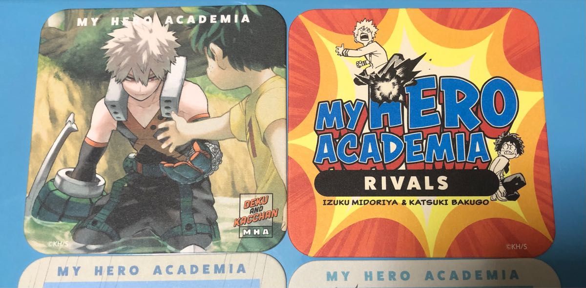 爆豪勝己 緑谷出久 アートコースター RIVALS 僕のヒーロー 爆豪勝己 緑谷出久 アートコースター RIVALS 僕のヒーロー