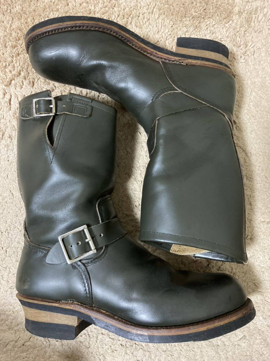 PT99 RED WING 8273 エンジニアブーツ 9 5D グリーン 緑 PT99 RED WING 8273 エンジニアブーツ 9 5D グリーン 緑