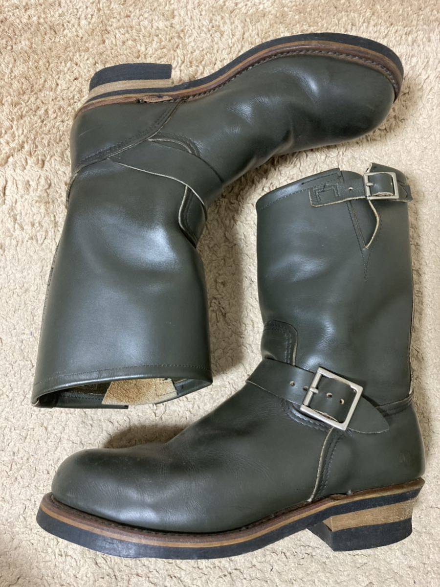 PT99 RED WING 8273 エンジニアブーツ 9 5D グリーン 緑 PT99 RED WING 8273 エンジニアブーツ 9 5D グリーン 緑