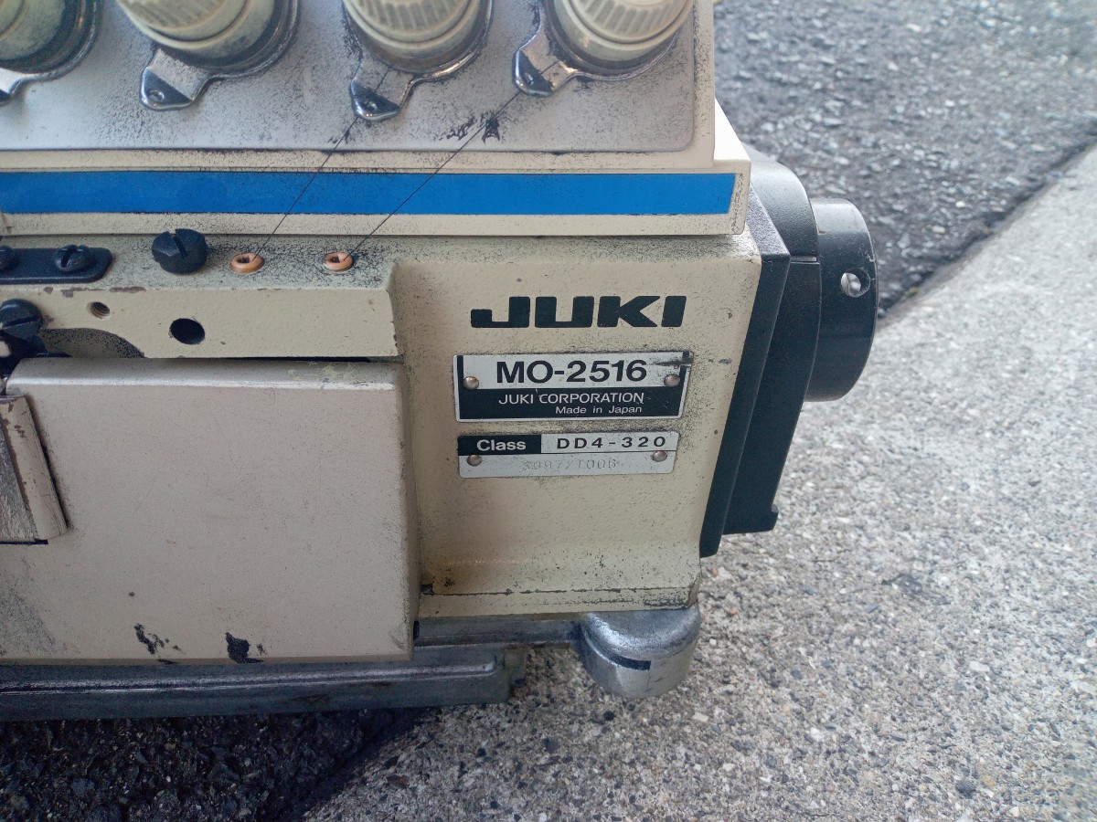 JUKI MO-2516 ロックミシン 工業用ミシン インターロック 頭部のみ ジューキ _画像5