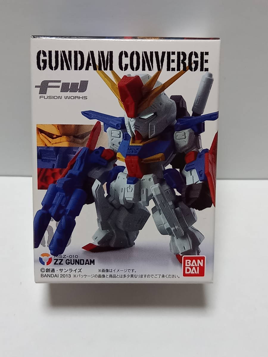 Bandai Shokugan FW GUNDAM CONVERGE FW Gundam navy blue bar jiNo.69 double ze-ta Gundam ZZ GUNDAM new goods unopened goods 
