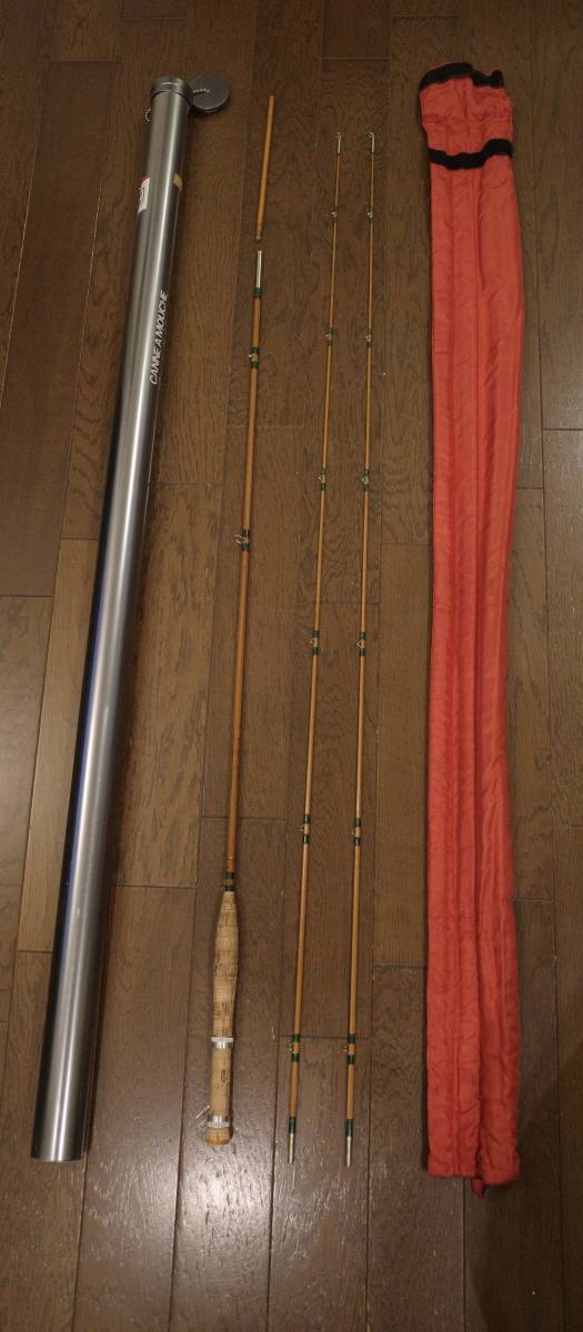 絶品】 ぺゾン バンブーロッド スーパーパラボリック #4 沢田モデル