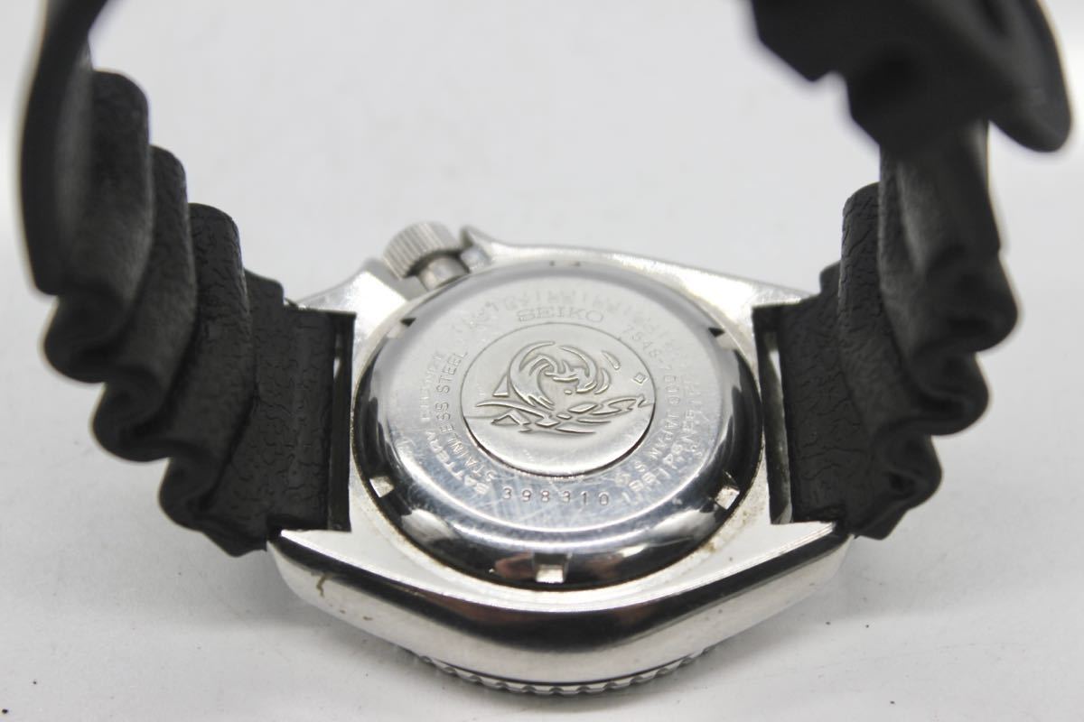 SEIKO セイコー セイコーダイバー Professional 150m メンズ腕時計 クォーツ 稼働中_画像7