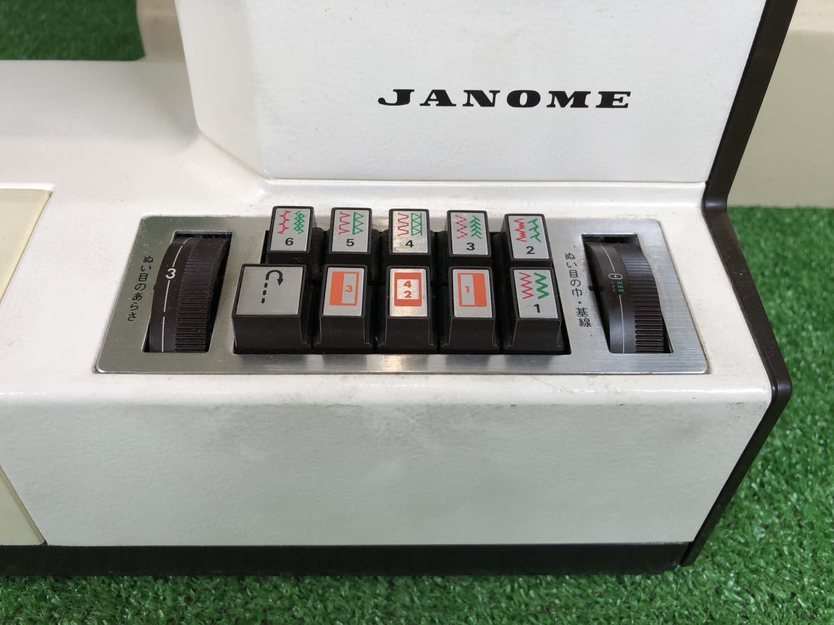 5-239】JANOME ジャノメミシン Excel MODEL 625ハンドクラフト ジャンクの画像4