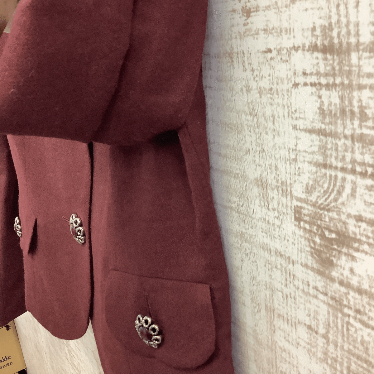 A337*L\'ESTROSE | L'Est Rose suit jacket bordeaux size 2