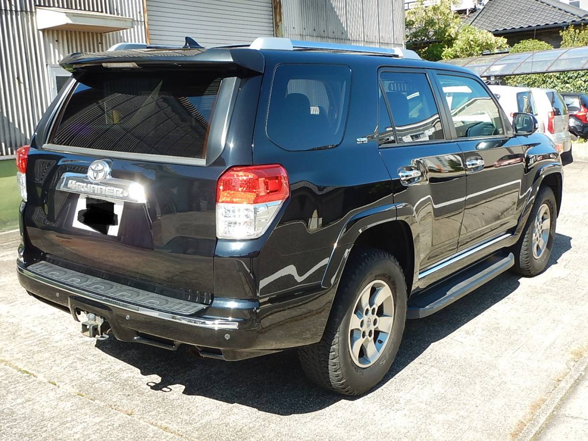  selling out!!2010 year 4RUNNER SR5 4WD vehicle inspection "shaken" H31/11 real run 43000 mile accident calendar less 1 number registration leather seat sunroof 