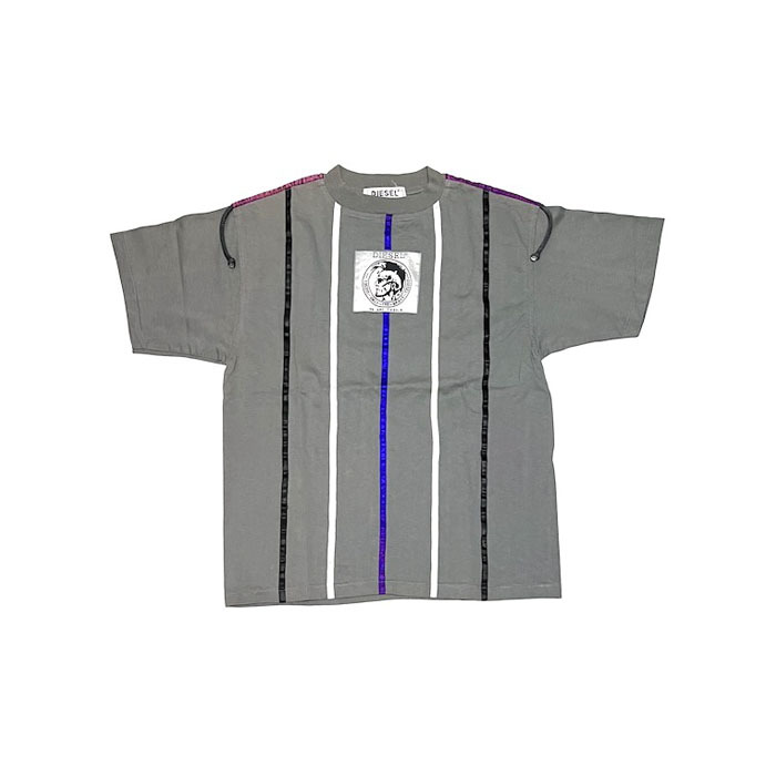 【送料無料】レア イタリア製 80s-90s OLD DIESEL ギミック Tシャツ vintage 古着 オールドスクール パンク ロック