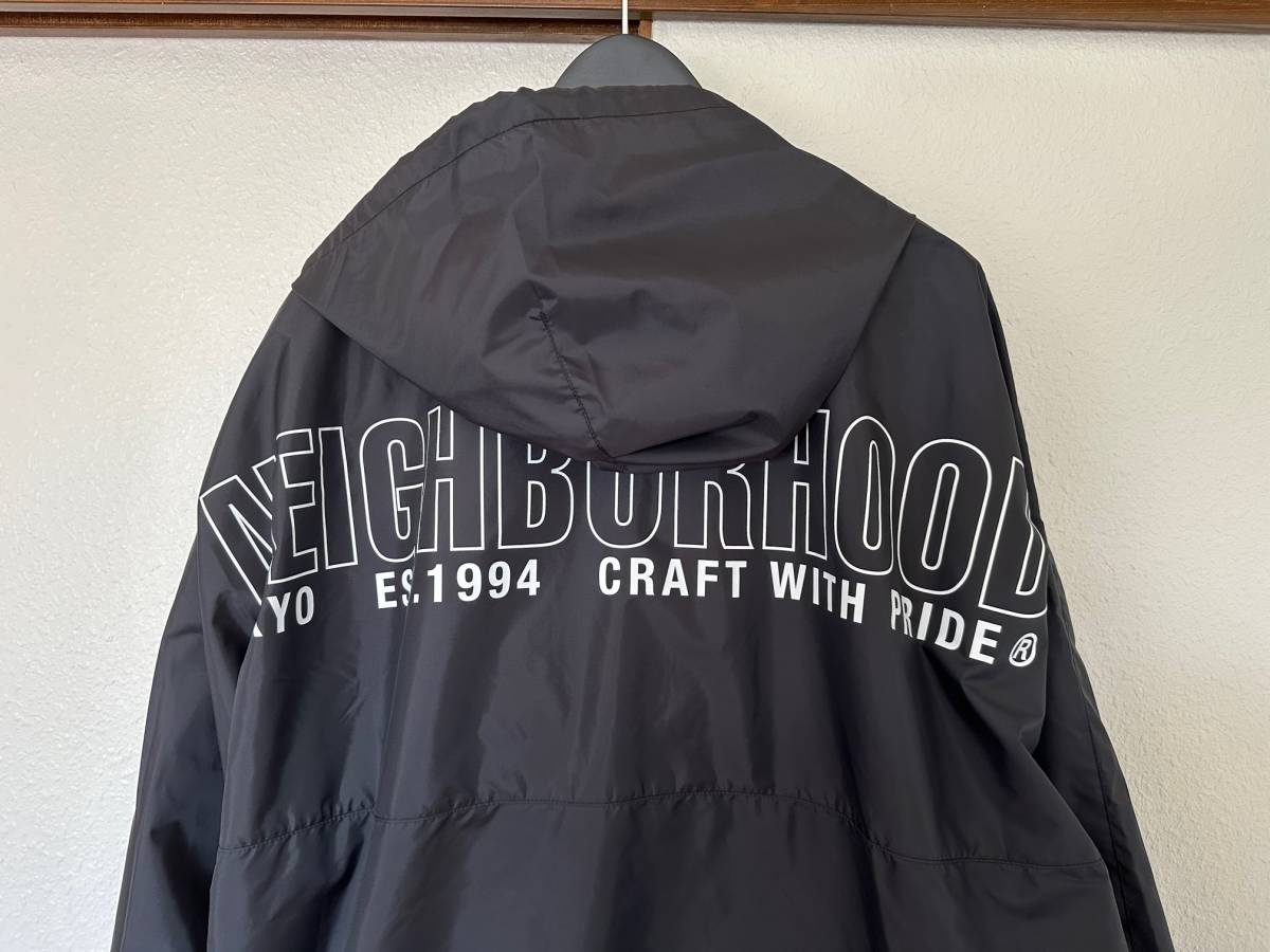 23AW　Lサイズ 　ブラック　ANORAK JACKET 　ネイバーフッド　NEIGHBORHOOD　232TSNH-JKM09_画像1