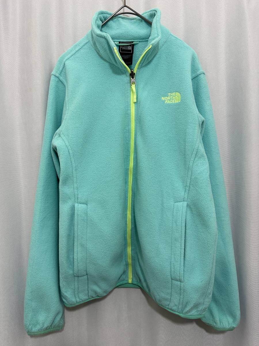 THE NORTH FACE マウンテンパーカー　ガールズ　L インナーフリース付き　可愛い　多機能　登山　キャンプ　アウトドア_画像3