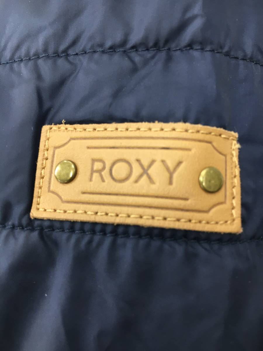  new goods unused goods ROXY Roxy jumper jacket coat collar boa attaching removed possibility S size GRJJK3009L navy navy blue color 