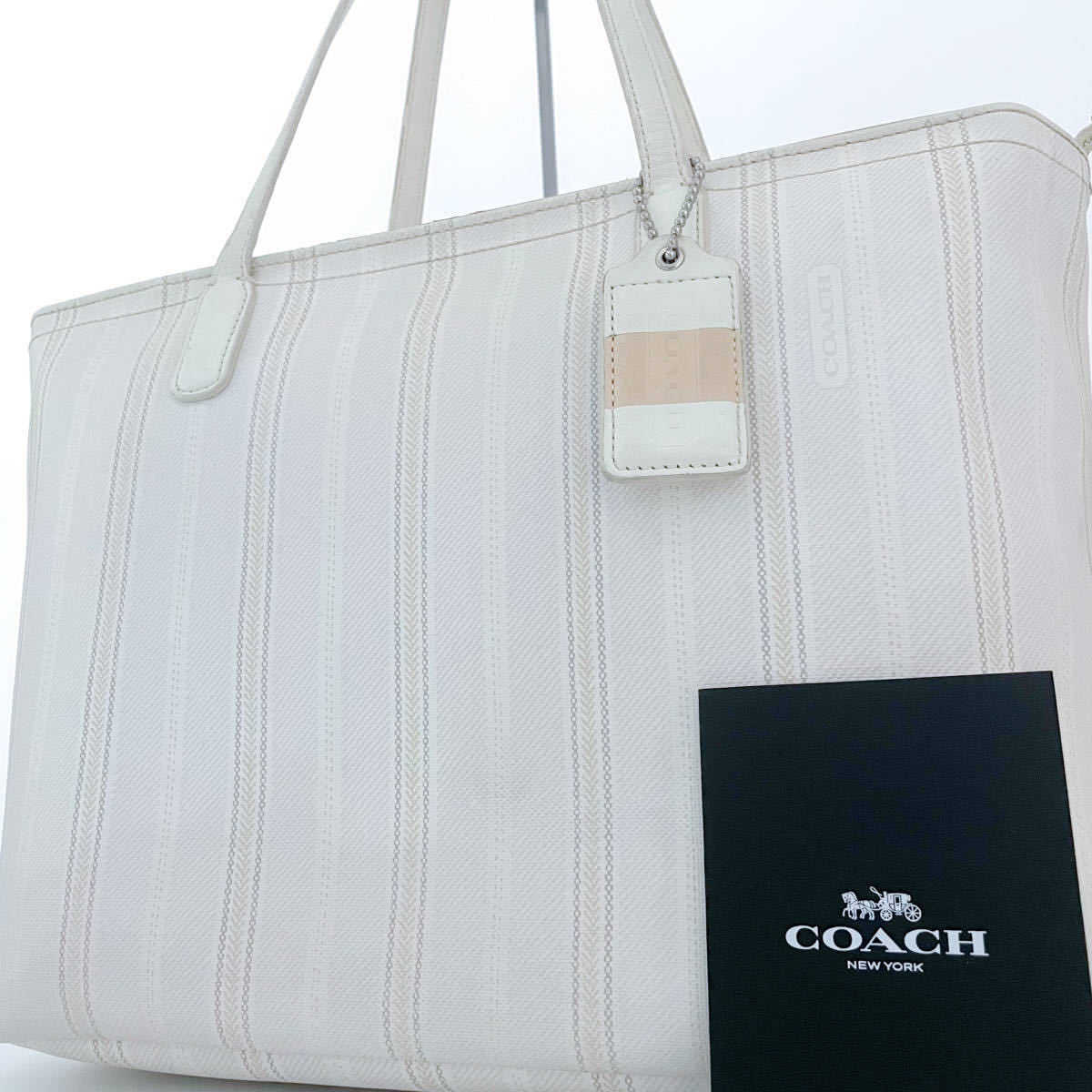 1円【入手困難品□定価9万】COACH コーチ 総柄 ロゴA4 ビジネスバッグ