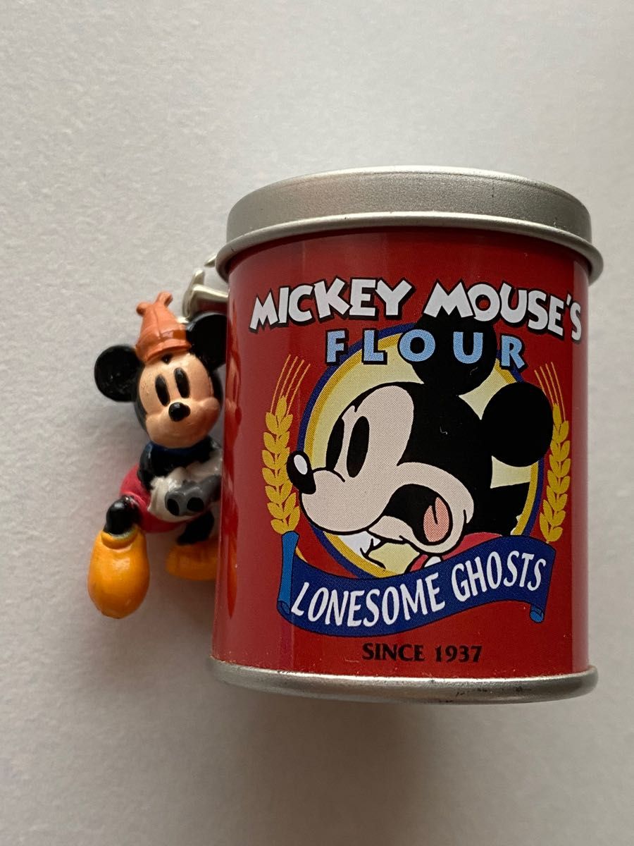 ディズニー ミッキーマウス 缶ケース チャーム ガチャ