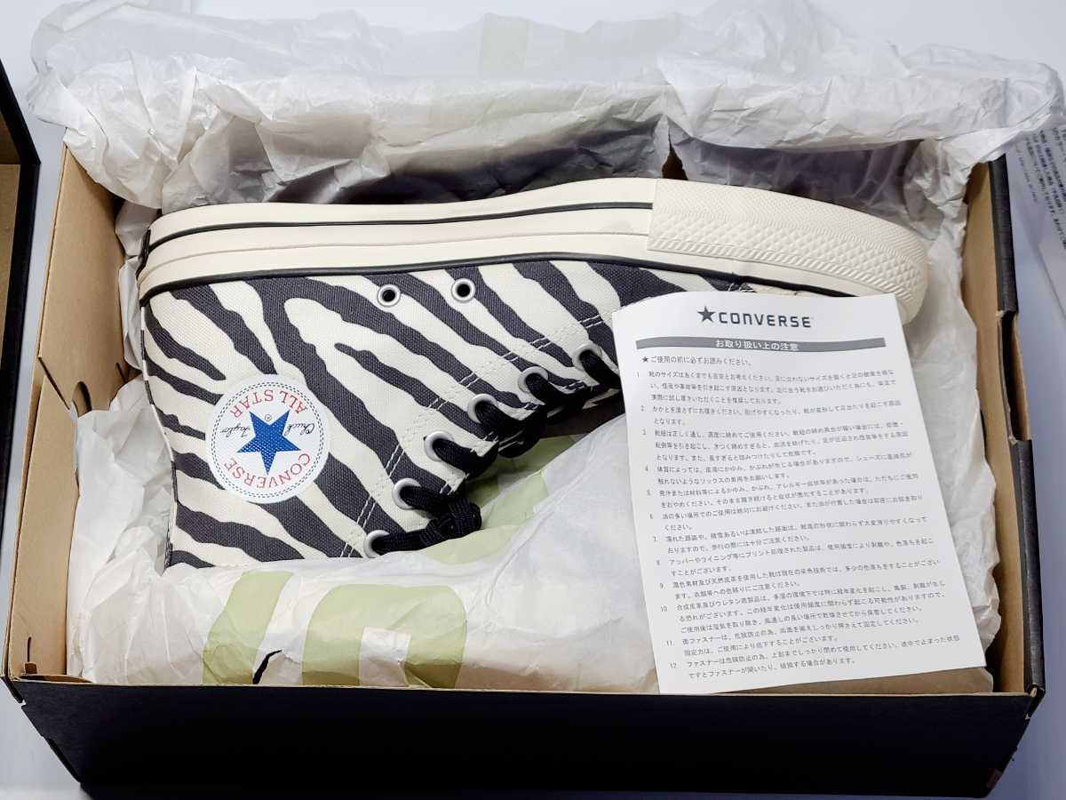 新品未使用 コンバース オールスター 100 アニマルズ ハイ ZEBRA 新品未使用 コンバース オールスター 100 アニマルズ ハイ ZEBRA