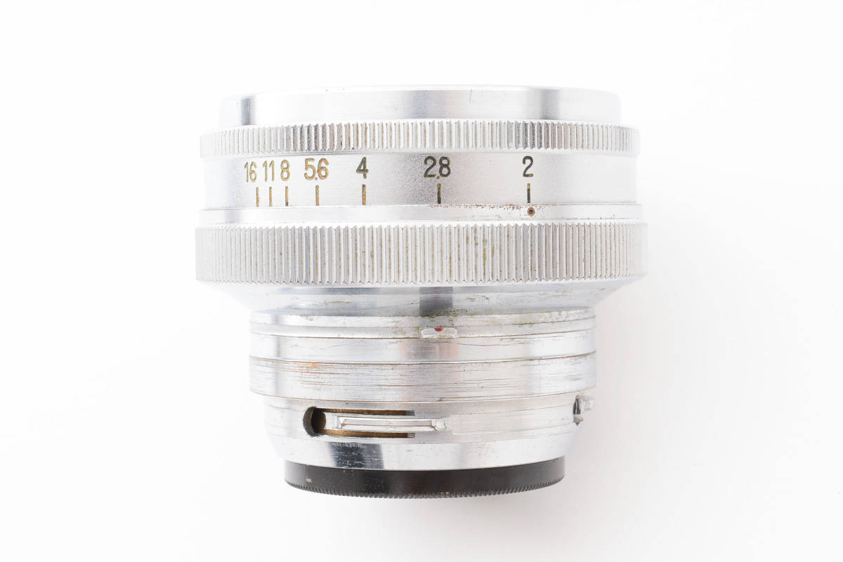 ★☆【動作問題なし！】 #2003179 Nikon NIKKOR-H.C 5cm F2 単焦点 標準レンズ☆★