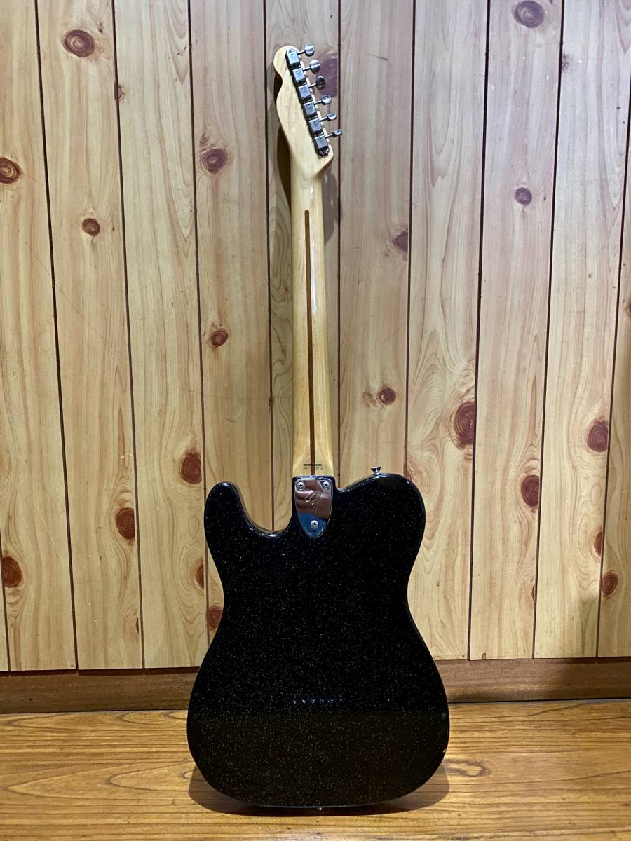 Fender Japan Thinline TN72-85 フェンダー・ジャパン シンライン 黒ラメ-