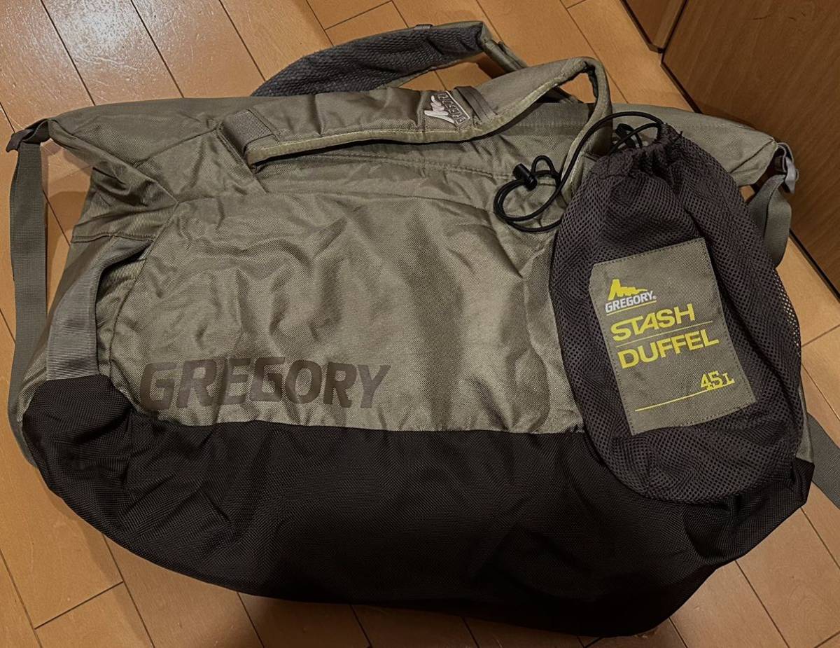 グレゴリー スタッシュダッフル45L GREGORY STASH DUFFEL｜PayPayフリマ