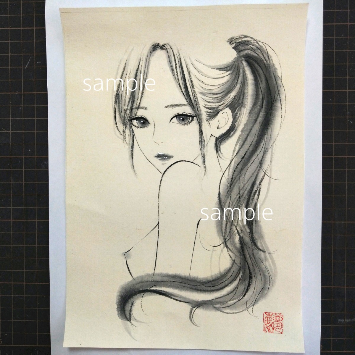 Yahoo!オークション - 水墨画 墨絵 絵画 日本画 手描きイラスト Yahoo!オークション - 水墨画 墨絵 絵画 日本画 手描きイラスト