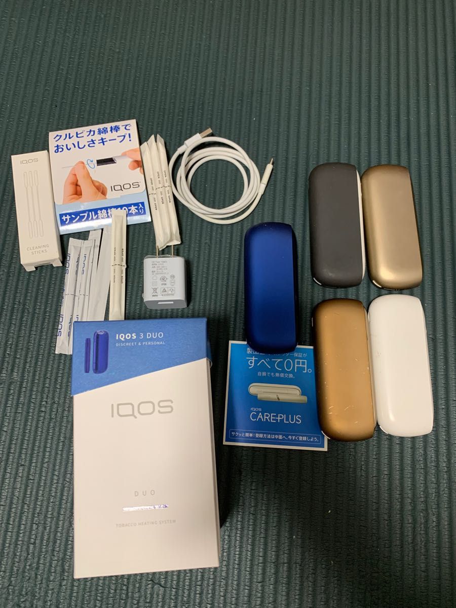 IQOS 3 DUO 5セット 中古品 アイコス3 IQOS3 付属品 女性喫煙者の使用品