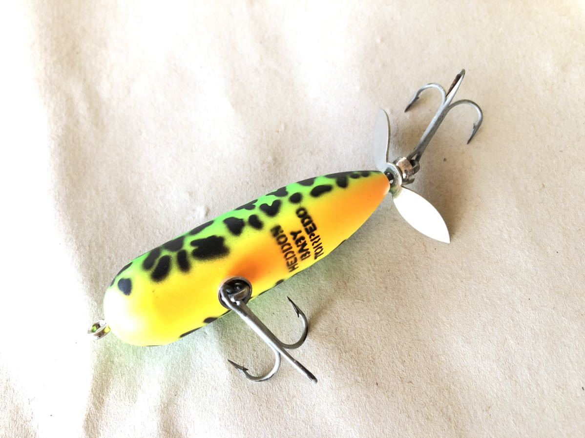 追跡可能送料無料★未使用★ヘドンベビートーピード6.35cm10.5g★HEDDON BABY TORPEDOフックカバー装着ケース保管品_画像2