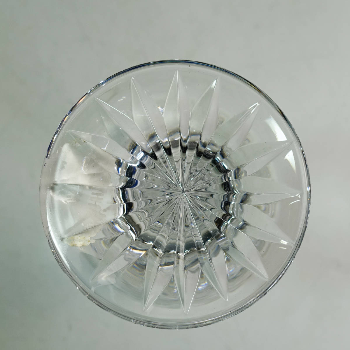 未使用品 BOHEMIA ボヘミアンガラス 一輪挿し 花瓶 フラワーベース クリスタル 伝統工芸 花器 花入 K2907_画像9