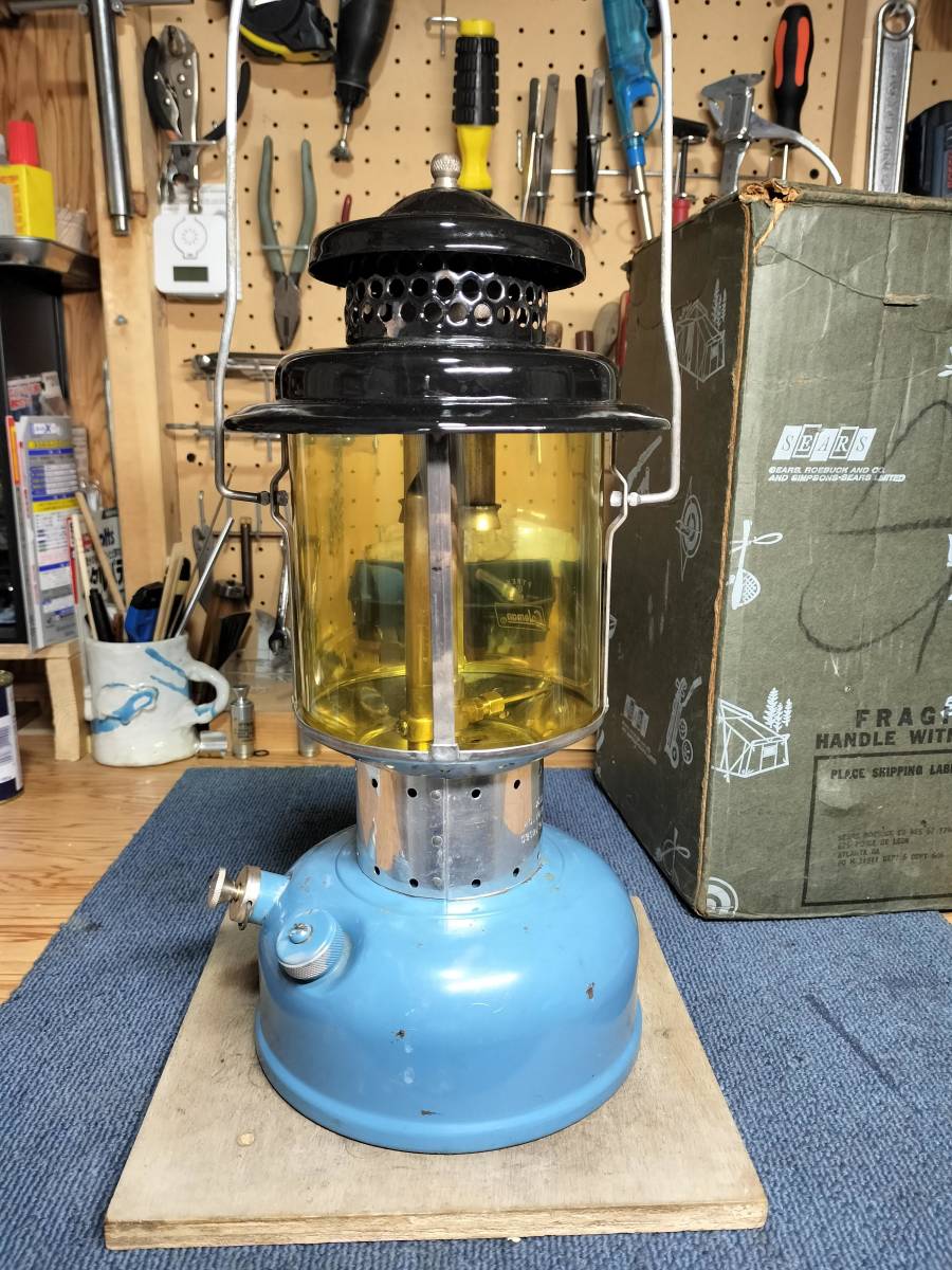 特価】 シアーズ 元箱付き ツーマントルランタン 1965年4月製 SEARS