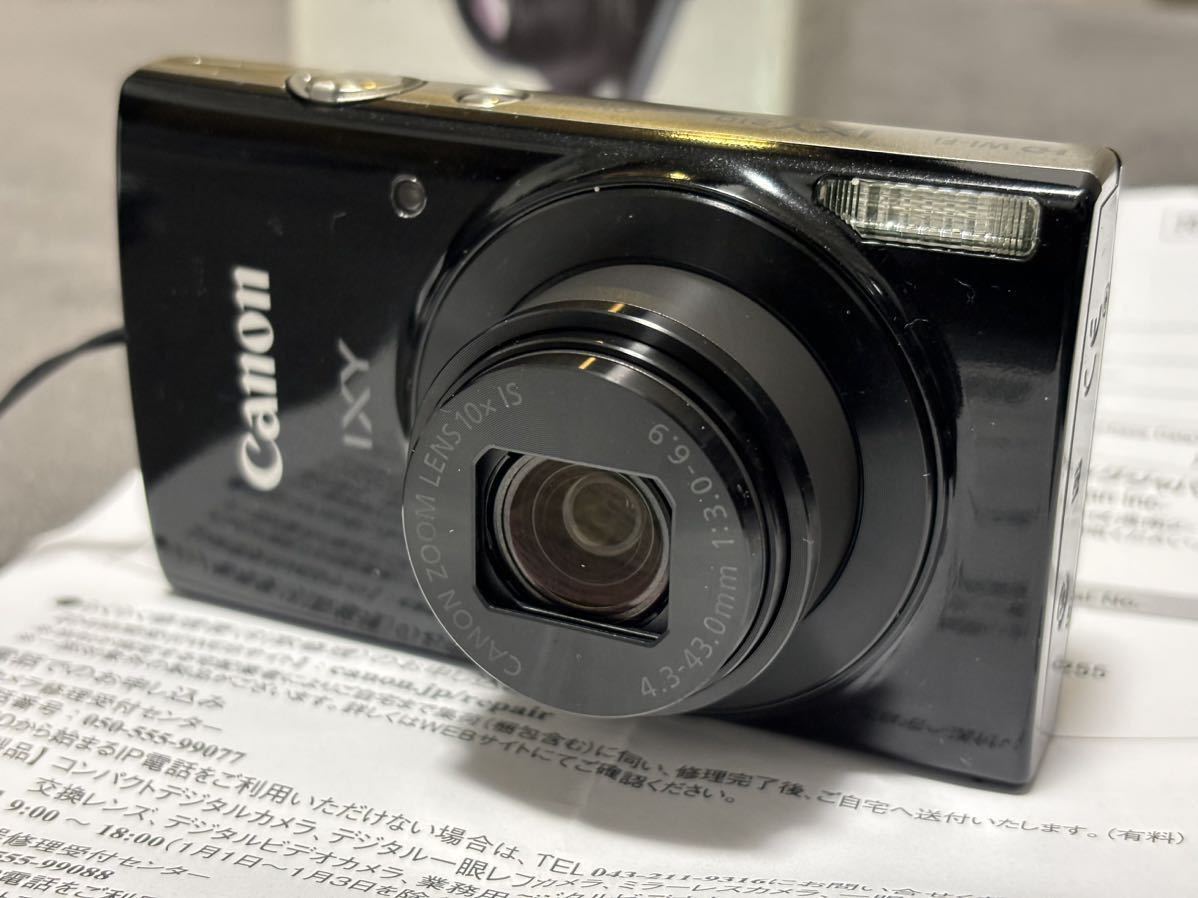 Canon／キャノン デジタルカメラ IXY 210 BK ブラック コンパクト