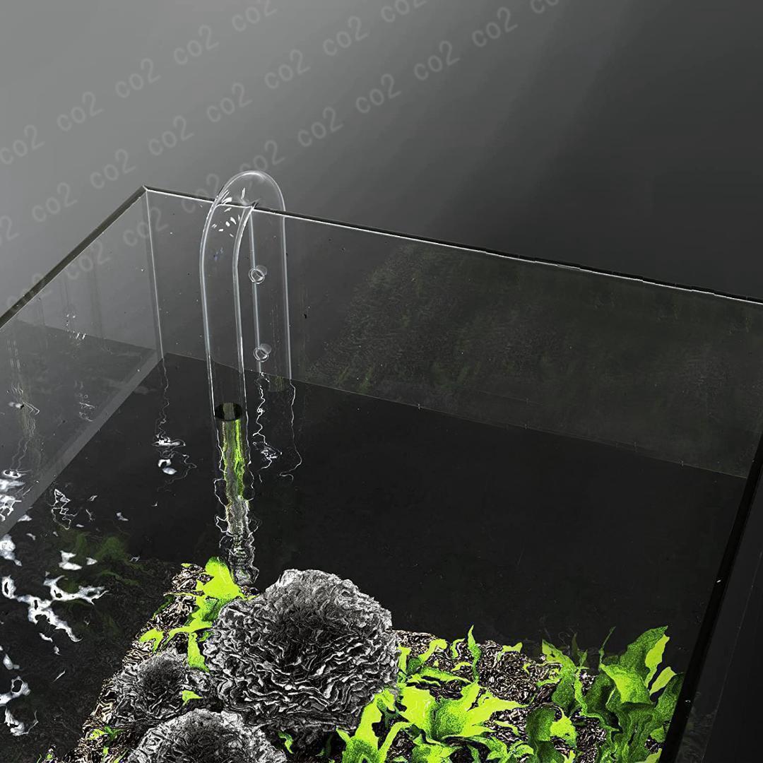 アクアリウム水槽 吸水ガラスパイプ 外部フィルター 12/16ホース専用_画像4