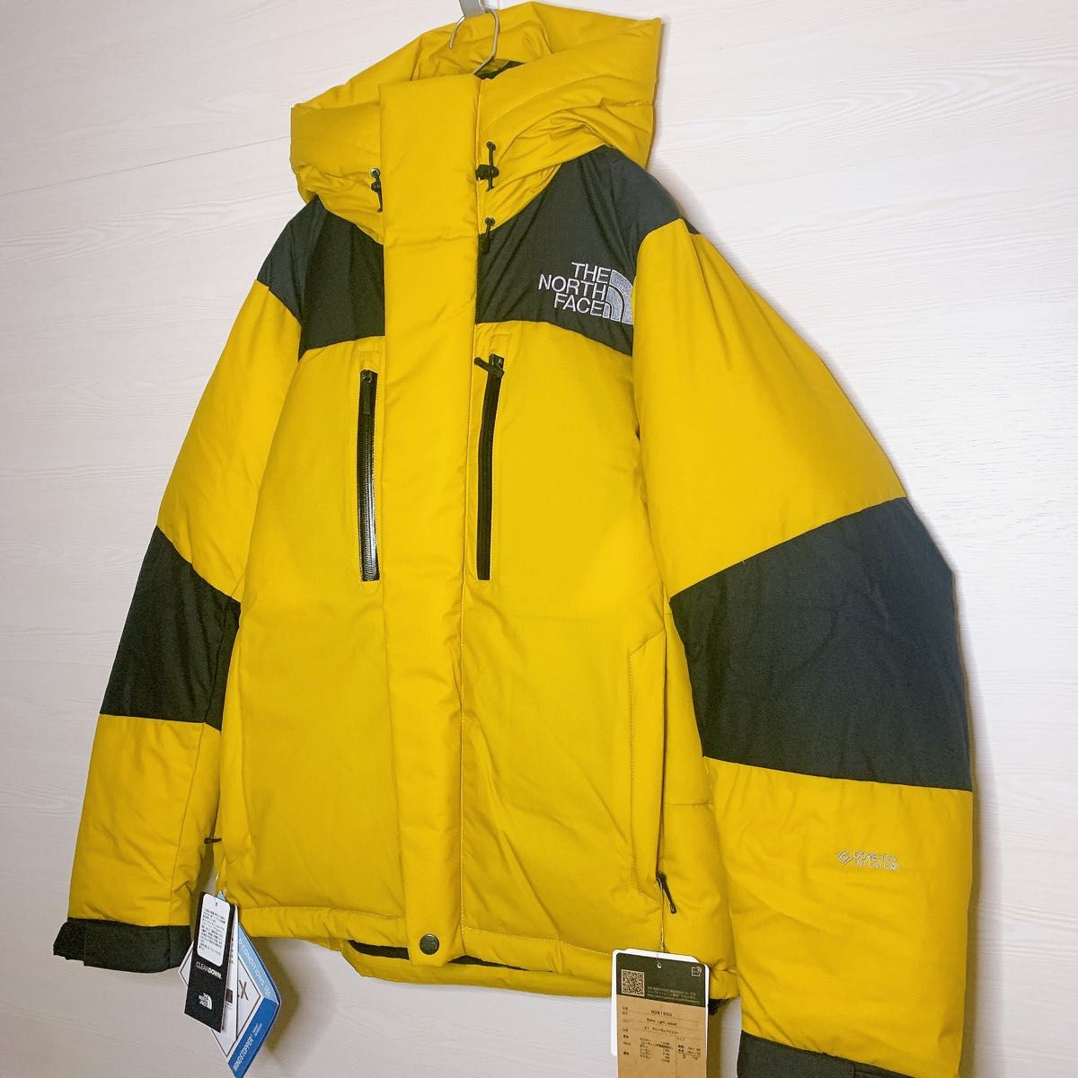 【タグ付新品】THE NORTH FACE ノースフェイス バルトロ ライトジャケット S 黄色 Baltro