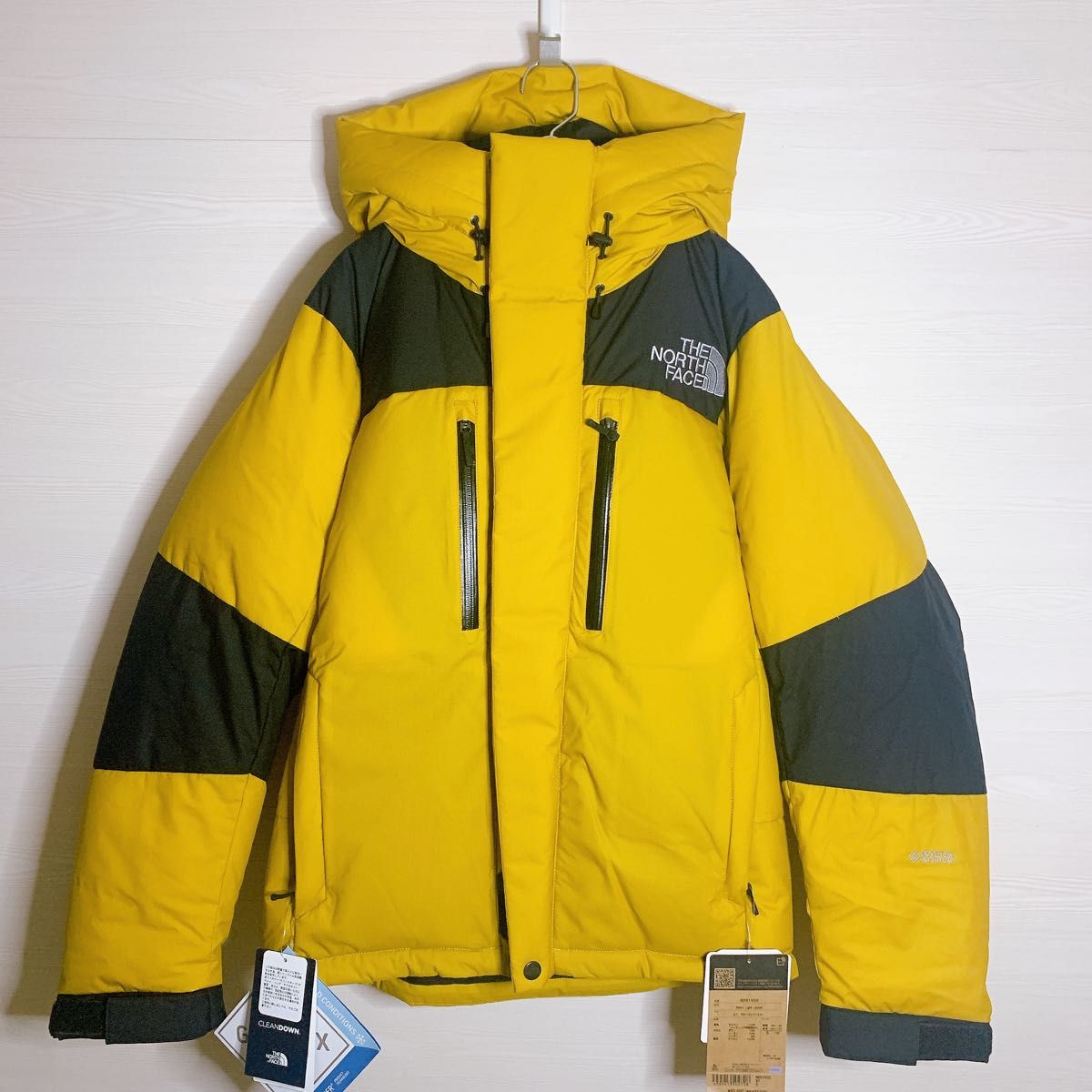 【タグ付新品】THE NORTH FACE ノースフェイス バルトロ ライトジャケット S 黄色 Baltro