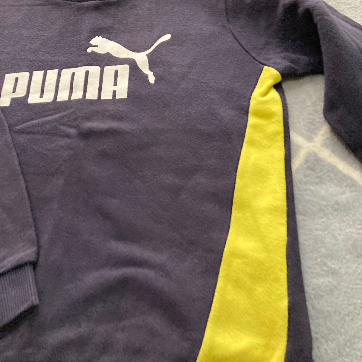 PUMA トレーナー　140 学校に来て行くのに着やすくて最適。色褪せあり