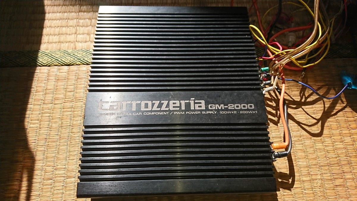 カロッツェリア パワーアンプ GM-2000 取説有ります 希少|Yahoo カロッツェリア パワーアンプ GM-2000 取説有ります 希少|Yahoo