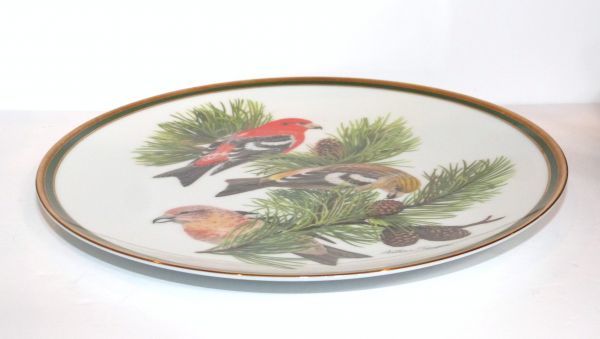 FRANKLINPORCELAIN(フランクリンポーセリン) 　Woodland Birds of the World　飾り皿　約27cm　841220AA508-238_画像3