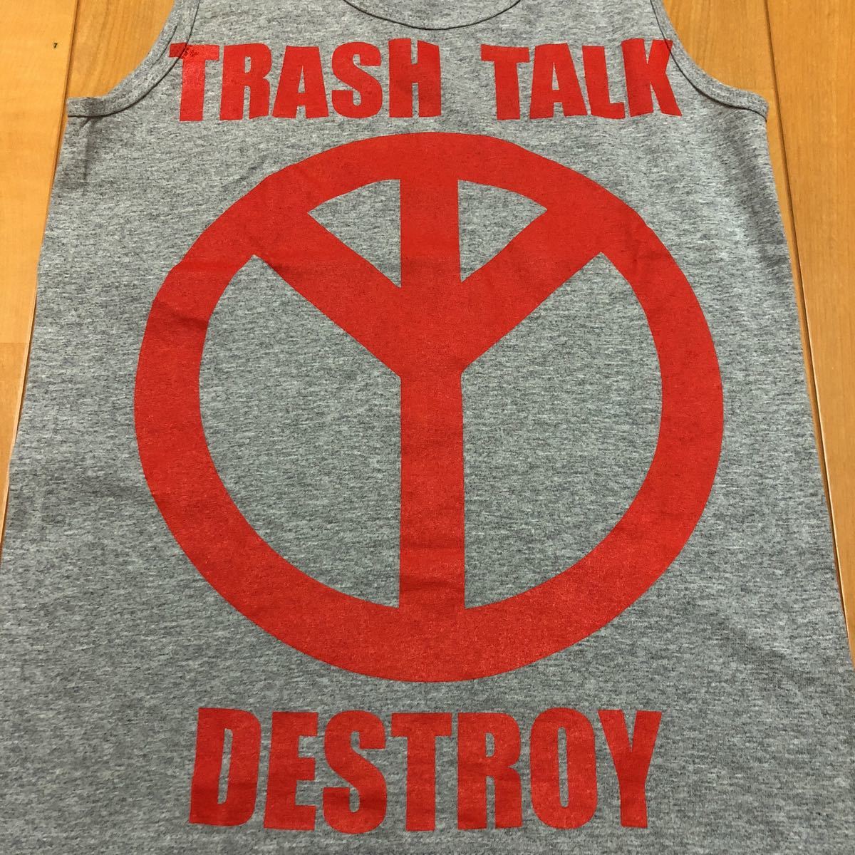 Trash Talk タンクトップ ハードコア NYHC Hardcore Cro mags Bad Brains Minor Threat Black Flag FUGAZI Agnostic Front sxe youth crew_画像2