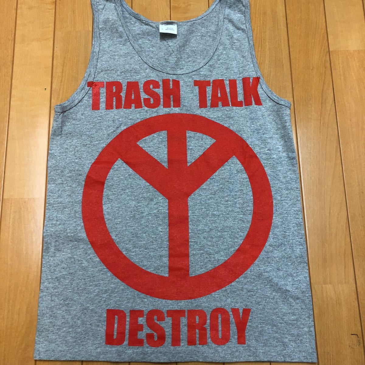 Trash Talk タンクトップ ハードコア NYHC Hardcore Cro mags Bad Brains Minor Threat Black Flag FUGAZI Agnostic Front sxe youth crew_画像1