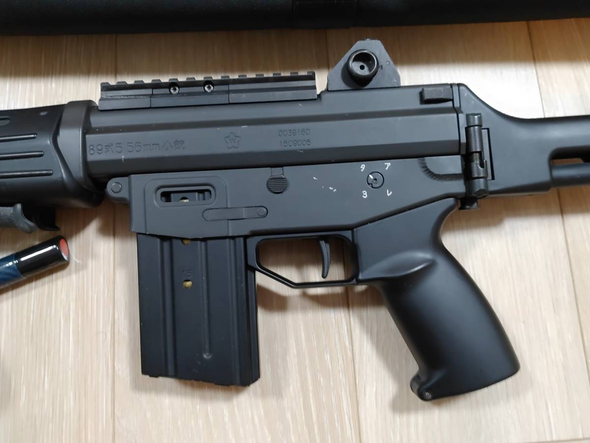 マルイ 89式小銃 折曲銃床式 バッテリー充電器 ガンケース付 スタンダード電動ガン|Yahoo!フリマ(旧PayPayフリマ)