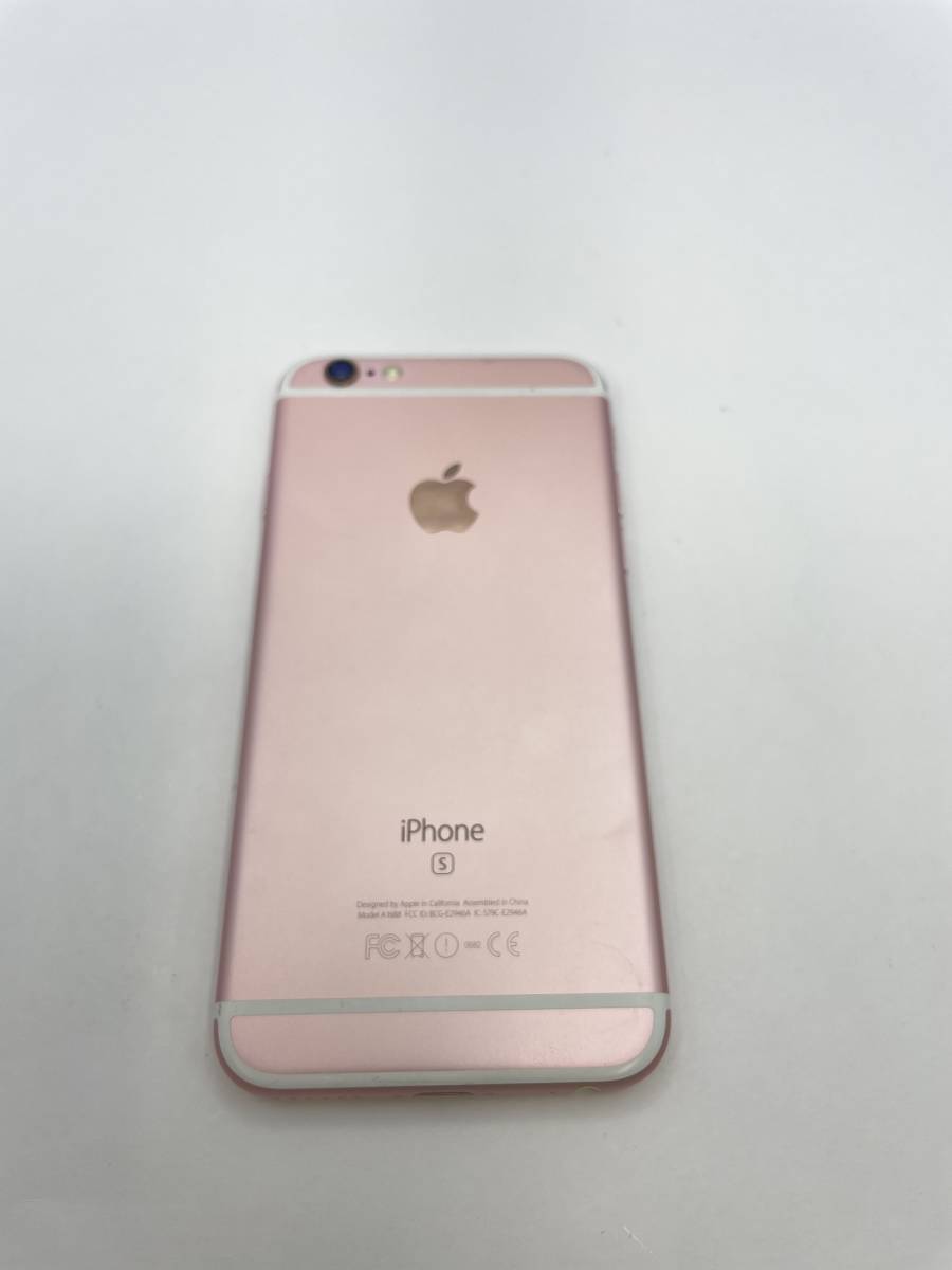 （1040）【爆速発送・土日発送可】iPhone 6s SIMフリー 1円スタート Apple アップル アイフォン ローズゴールド_画像2