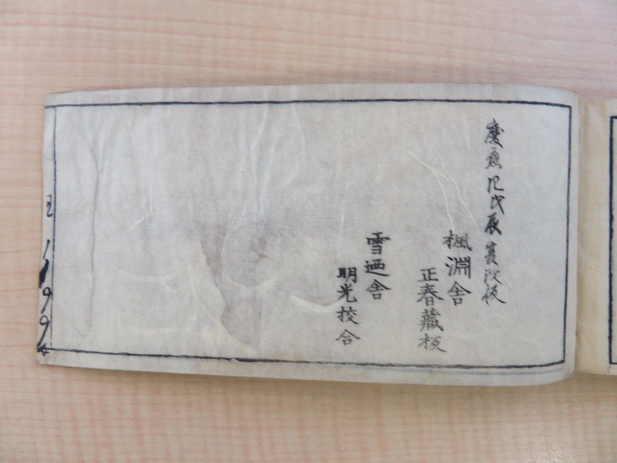 【人気沸騰】 佐伯惟親編『袖玉町鑑 慶應4年 全』千冊限絶版 和書