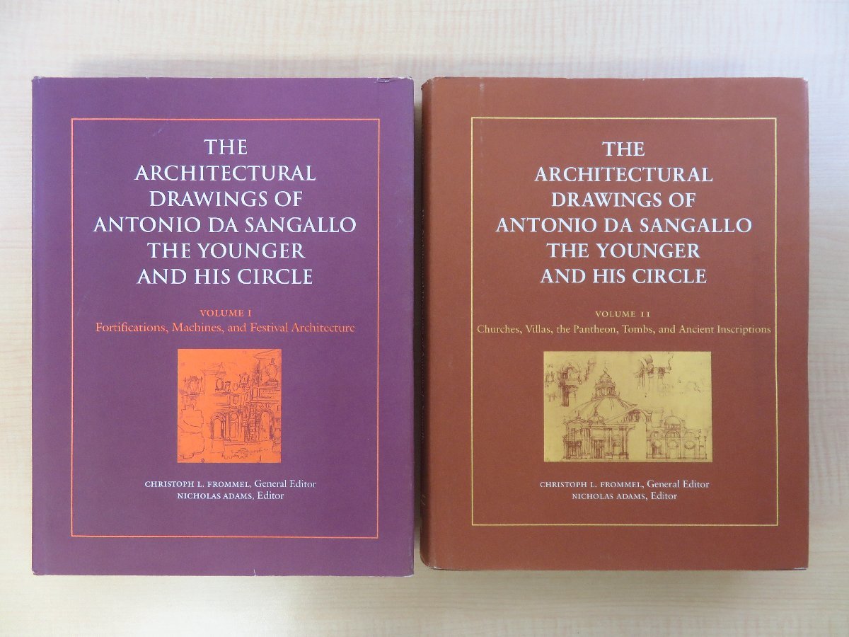 建築家アントニオ・ダ・サンガッロ素描集『The Architectural 建築家アントニオ・ダ・サンガッロ素描集『The Architectural