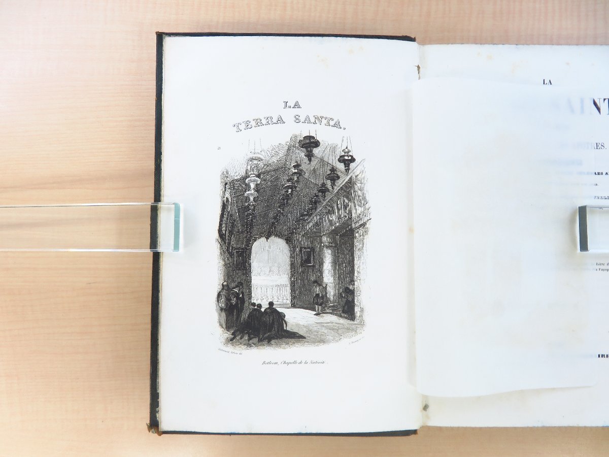 聖地エルサレム案内書『La Terre-Sainte』1847年Hivert(パリ)刊 銅版画48枚+折込地図完備 パレスチナ・イスラエル_画像3