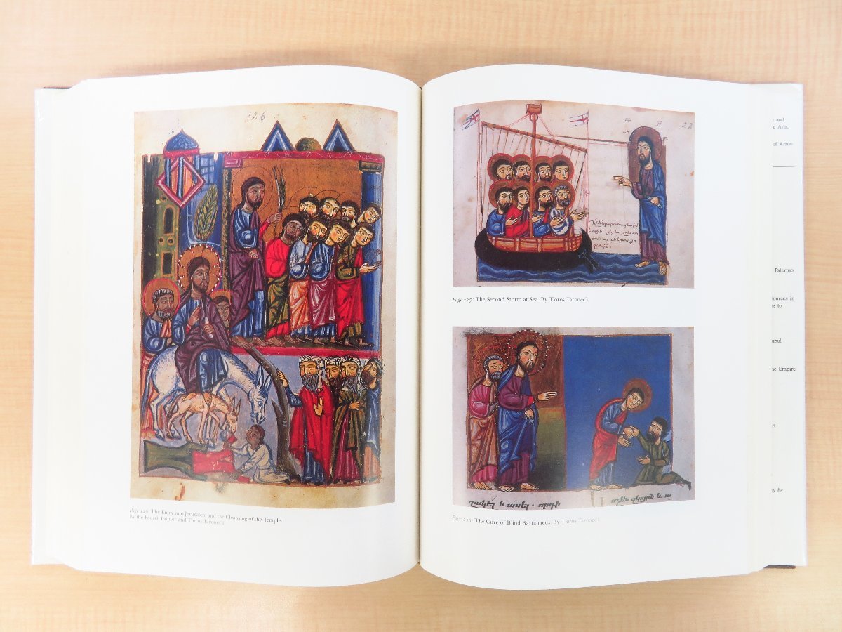 14世紀アルメニア装飾写本『Armenian Gospel Iconography The Tradition of the Glajor Gospel』キリスト教美術 彩色写本 イコン画集_画像7