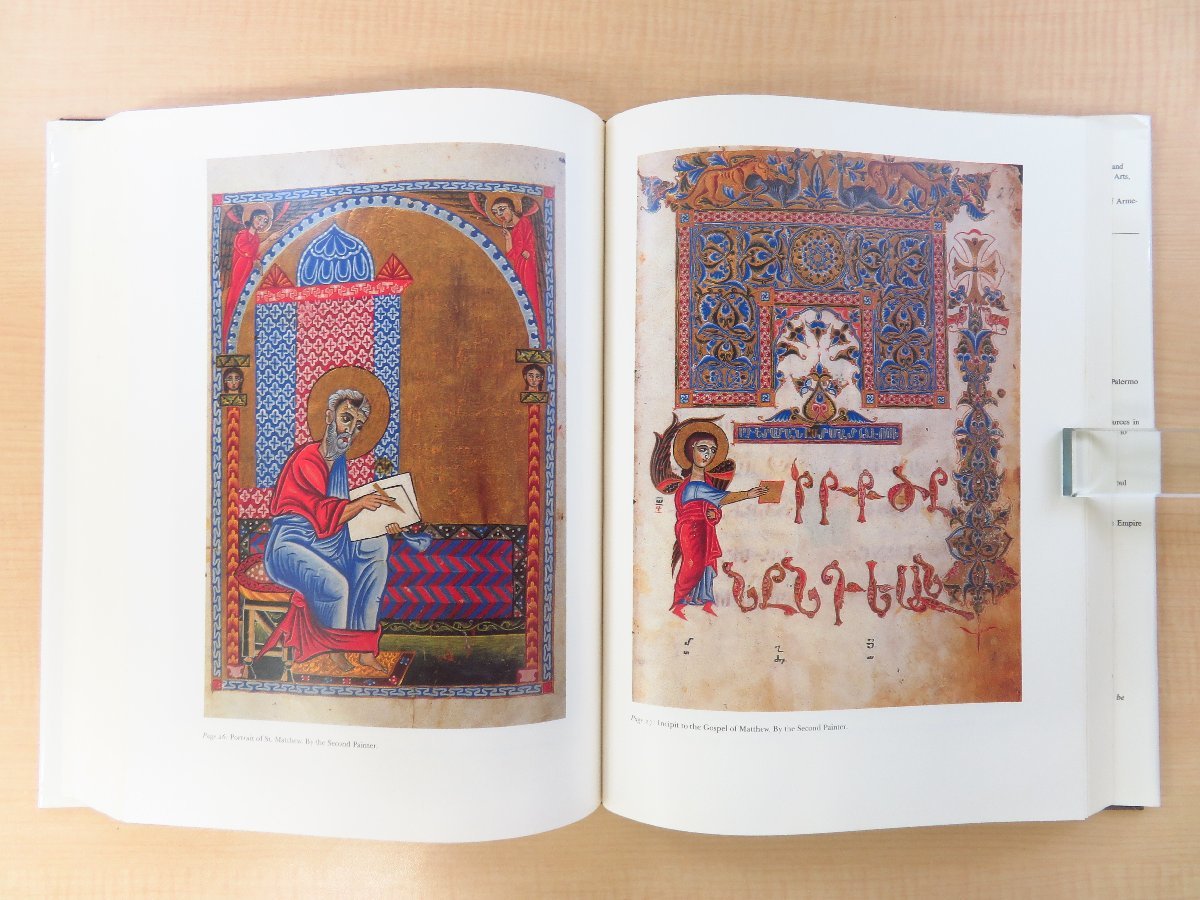 14世紀アルメニア装飾写本『Armenian Gospel Iconography The Tradition of the Glajor Gospel』キリスト教美術 彩色写本 イコン画集_画像5