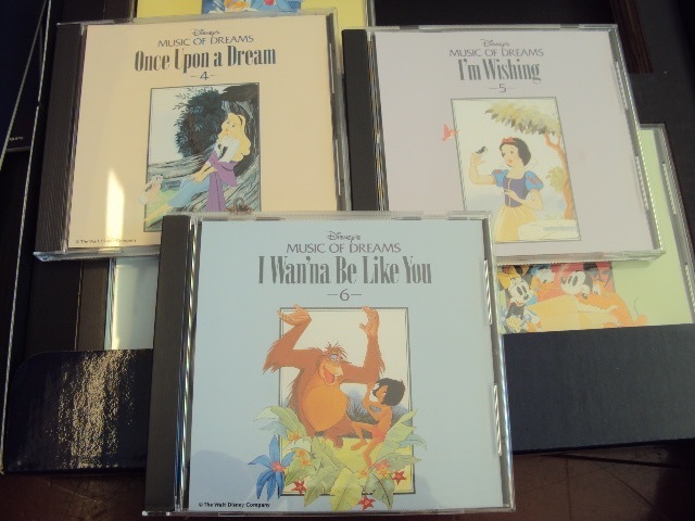 美品！ディズニーMUSIC OF DREAMS　CD１０枚組！_画像4