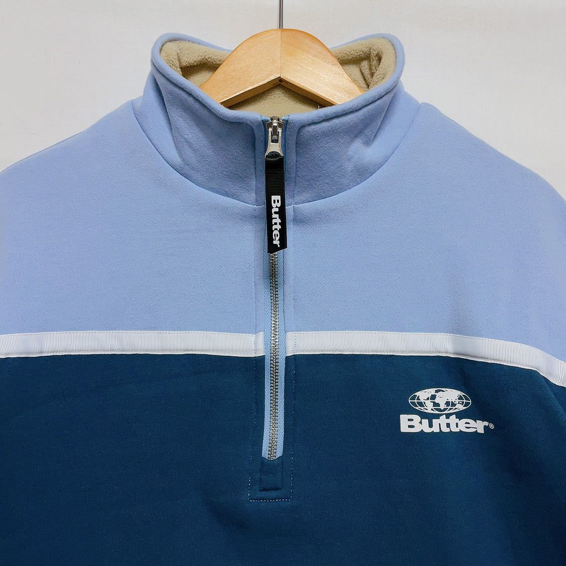Butter Goods Northcliffe 1/4 Zip Pullover バターグッズ スウェット_画像3