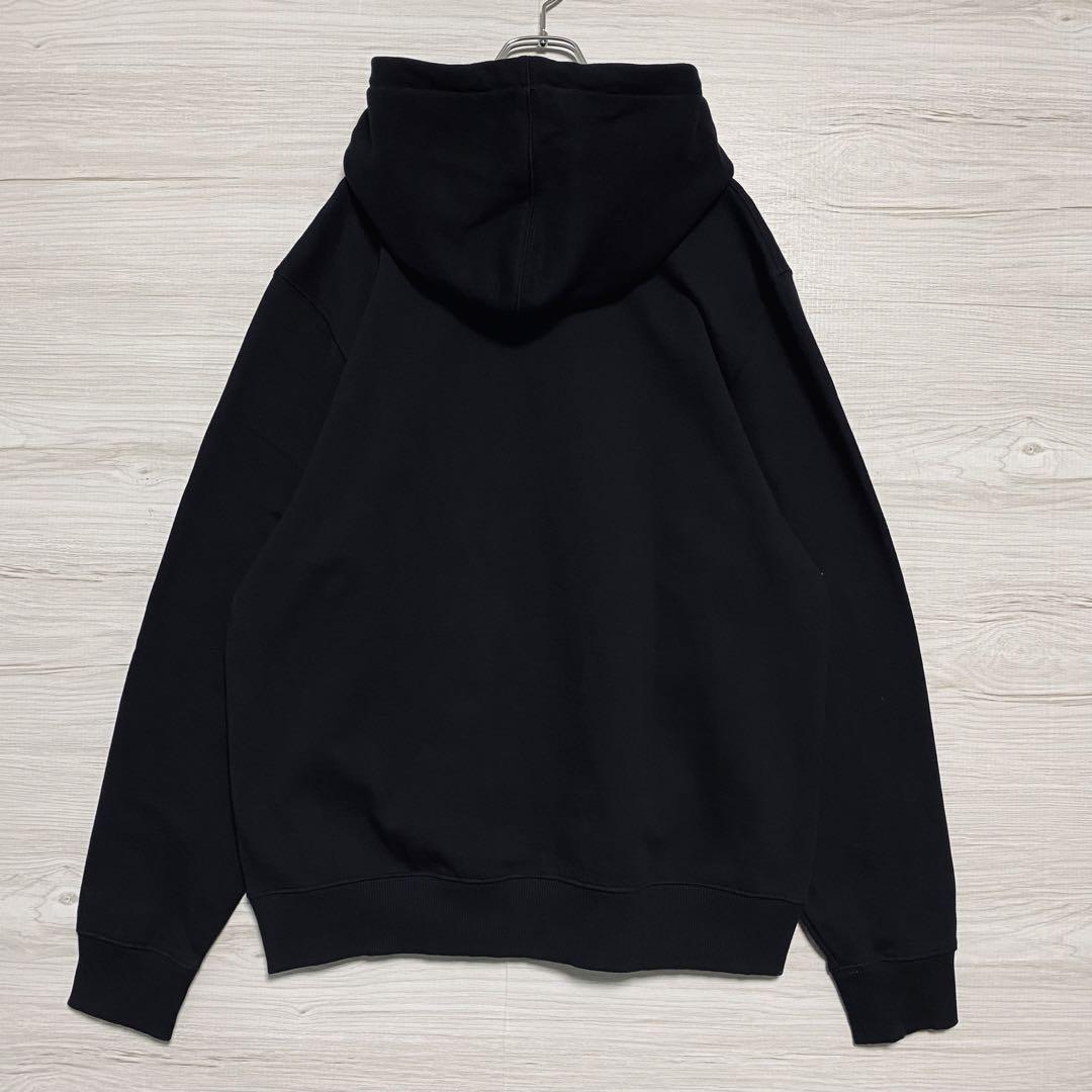 希少デザイン】STUSSY ステューシー パーカー Lサイズ センター 希少デザイン】STUSSY ステューシー パーカー Lサイズ センター