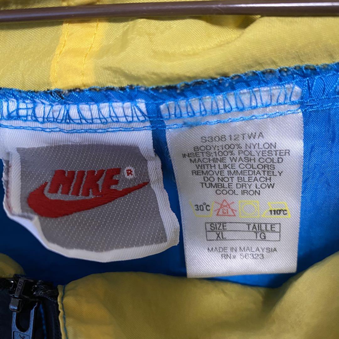 希少カラー】NIKE ナイキ ナイロンジャケット アノラック 希少カラー】NIKE ナイキ ナイロンジャケット アノラック